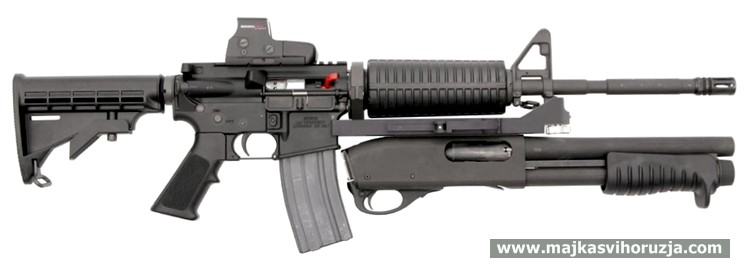 Remington 870 MCS Accessory Weapon for M4